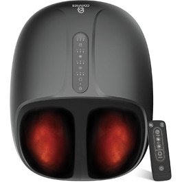 Масажер для ніг Shiatsu з підігрівом COMFIER - для діабету, п'яткової шпори, офісу. Розмір до 46.
