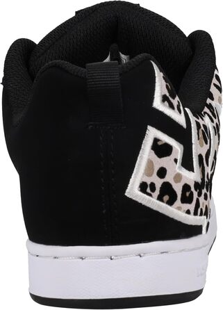 Кросівки DC Shoes Court Graffik для жінок (39 EU, чорно-білий принт)