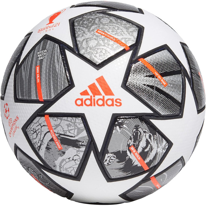 Футбольний м'яч adidas Finale Pro, розмір 5, біло-мультиколор, для чоловіків