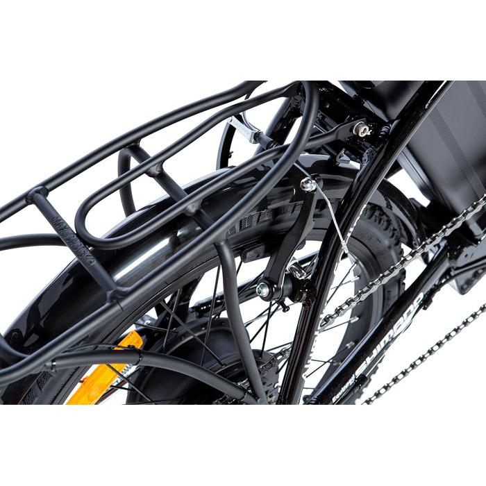 Електровелосипед складаний Moma Bikes Ebike20.2, алюмінієвий, Shimano 7 швидкостей, акумулятор іон-літій 36V 16Ah