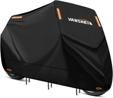 Водонепроникний чохол для мотоцикла VANSHEIM 220x105x125 см, 420D Oxford, зимовий, для скутера/моторолера