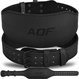 AQF Шкіряний пояс для важкої атлетики 4