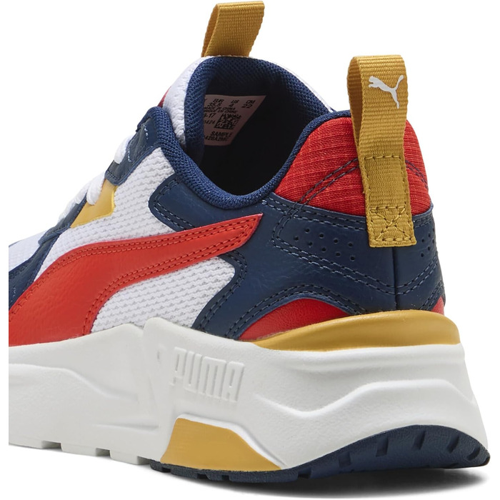 Дитячі кросівки PUMA Trinity Lite Jr - біло-червоно-сині (39 EU)