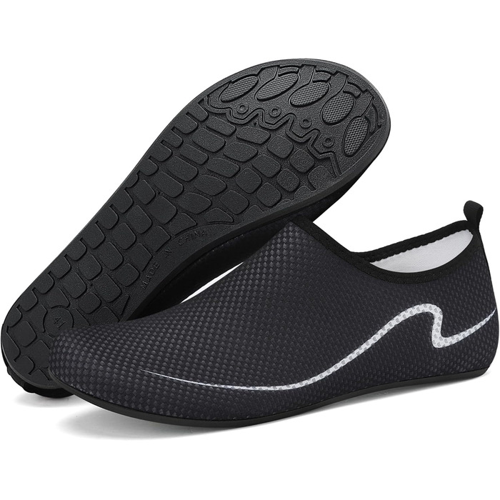 Чоловічі та жіночі шкарпетки для плавання та водних видів спорту, швидковисихаючі, антиковзкі, розмір 34-47, чорний W993