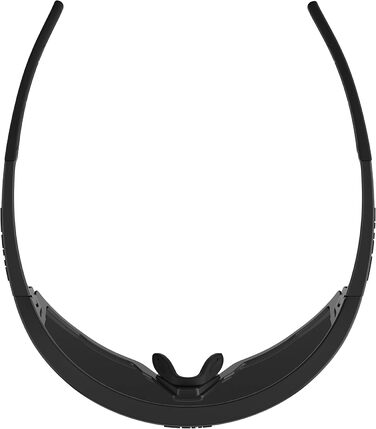 Спортивні окуляри Bliz Fusion, матові чорні, змінна накладка Jawbone, універсальний розмір