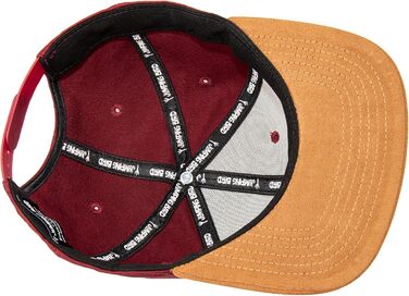 Кепка-снепбек Jumping Bird унісекс, регульована бейсболка для прогулянок, бордова, один розмір