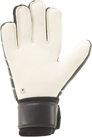 Воротарські рукавички Uhlsport Pro Comfort Textile для дорослих, розмір 10.5, чорні/блакитні/жовті