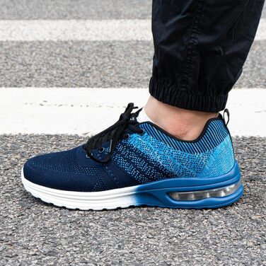 Кросівки для бігу Hitmars: чоловічі та жіночі, спортивні, легкі, дихаючі, для активного відпочинку, фітнесу та джогінгу. Кольори: чорний, сірий, блакитний. Розміри EU 36-48 (включаючи 40 EU)