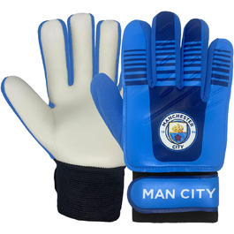 Воротарські рукавички Manchester City для дітей та підлітків 10-16 років, офіційний футбольний мерч, подарунок фанатам