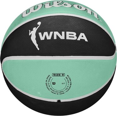 Баскетбольний м’яч WILSON WNBA Team Tribute для жінок, офіційний, розмір 6, New York Liberty