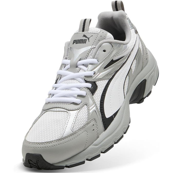 Кросівки Puma Milenio Tech (37.5 EU) Сірі з Чорним – Оригінал