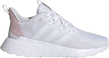 Дитячі кросівки adidas Questar Flow K (31.5 EU, сірий, білий, рожевий)