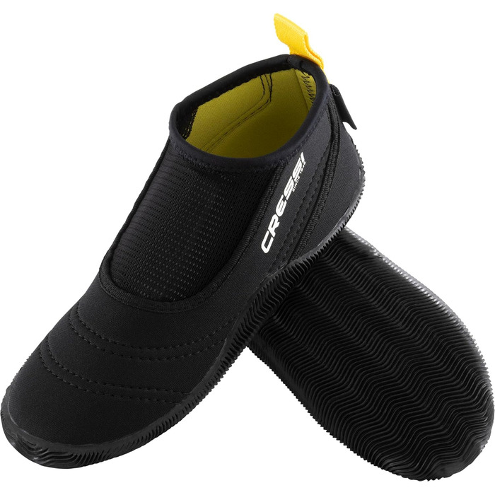 Чоботи для плавання Cressi Aquatrek - зручні аквашузи для моря, чорні, розмір EU 42/43