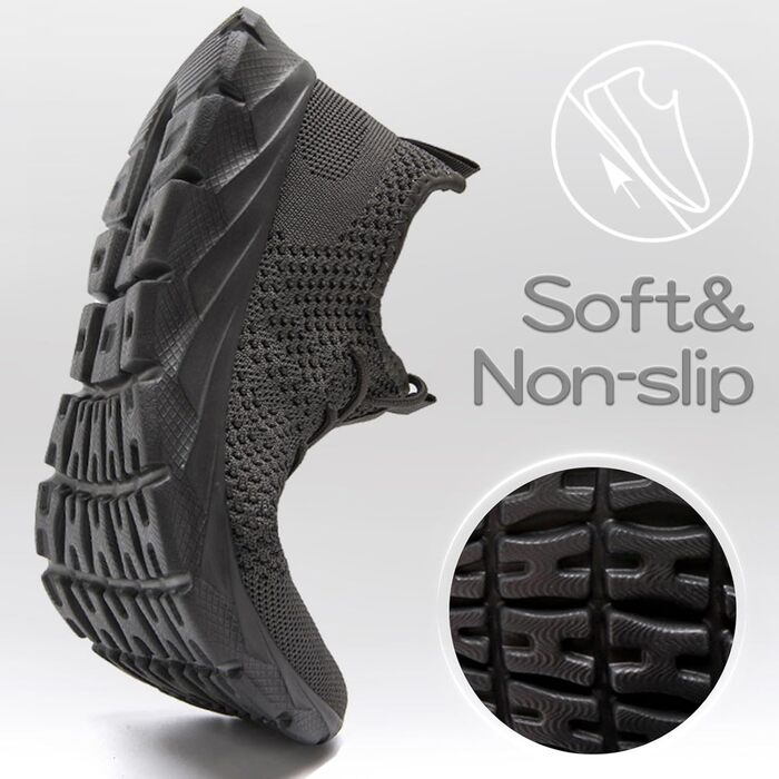 Кросівки для бігу ZGPWZWL чоловічі, сірі, розмір 49 EU, легкі літні