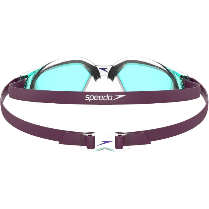 Окуляри для плавання Speedo Hydropulse Junior (унісекс, дитячі, Deep Plum/Clear/Light Blue)