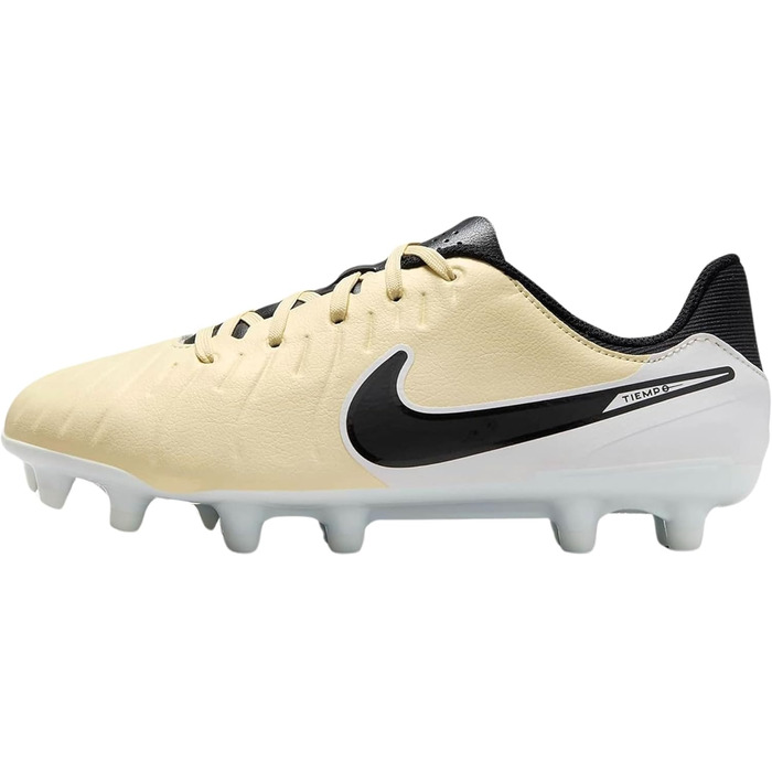 Дитячі футбольні бутси Nike Legend 10 Academy FG/MG (38 EU) - Lemonade Black Mtlc Gold Coin