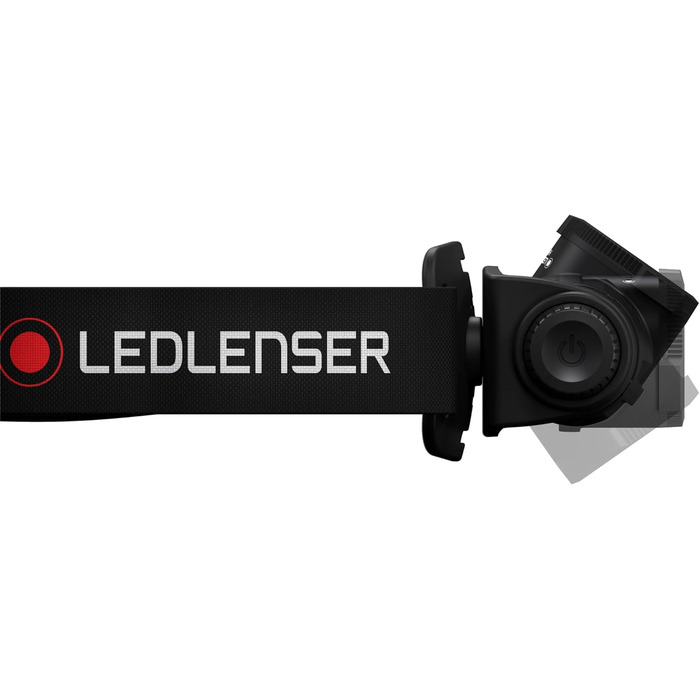 Ліхтар налобний Ledlenser H5 Core LED, 350 люмен, водонепроникний IP67, регульований, поворотний, з плавним регулюванням яскравості, 2xAA батарейки, дальність освітлення 160м, з батарейками
