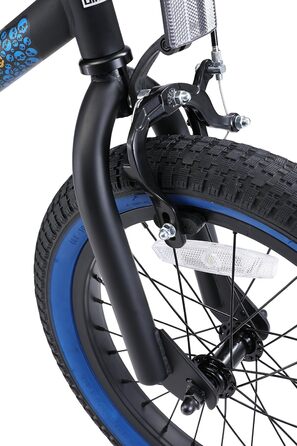 Дитячий велосипед BIKESTAR для хлопчиків і дівчаток від 3 до 6 років, 12/16/20 дюймів, BMX фрістайл, тестування без ризику