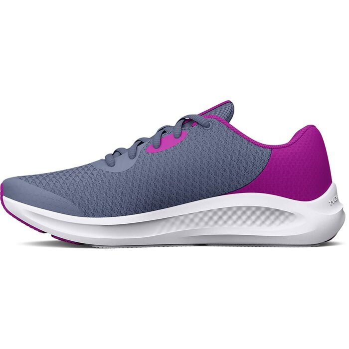 Кросівки дитячі Under Armour Charged Pursuit 3 (Aurora Purple/Metallic Silver) 38 EU