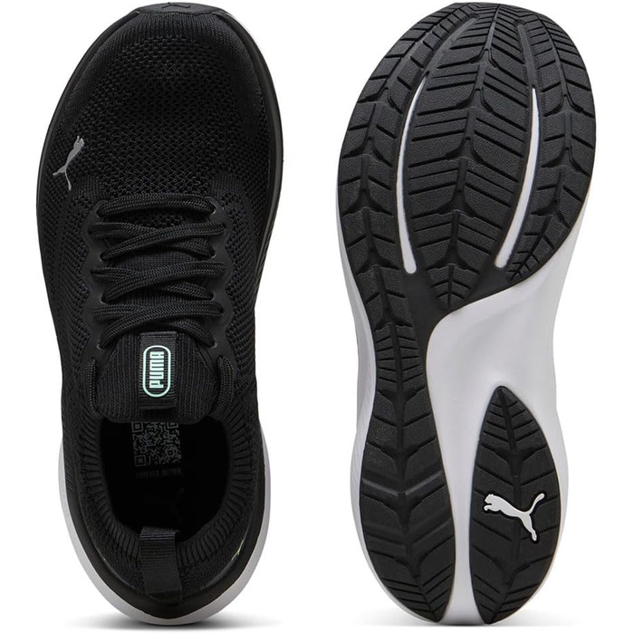 Кросівки PUMA Skyrocket Lite 2 Engineered для бігу по місту, 45 EU, Puma Black/Fizzy Light Mint Melt