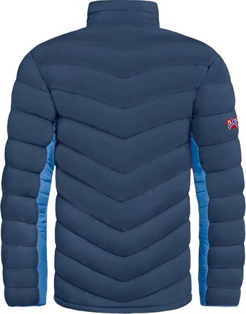 Чоловіча зимова куртка Nebuus GRAFFITY (темно-синій, кобальт, розмір S)