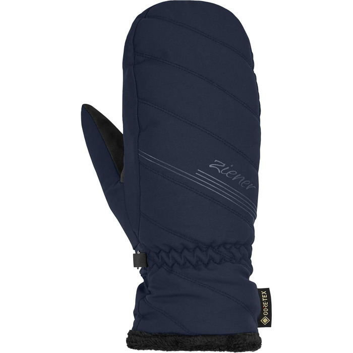 Жіночі лижні рукавиці Ziener Kasiana Gore-Tex, зимові, розмір 7, сині