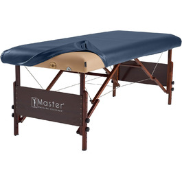 Захисний чохол Master Massage з PU шкіри для масажного столу, стійкий до олії, королівський синій