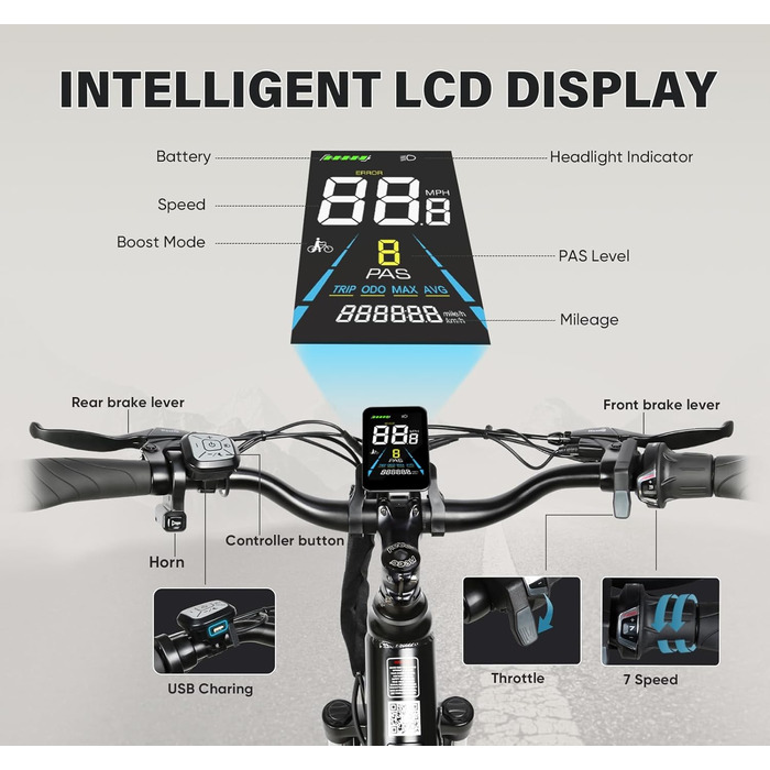 Електровелосипед SAMEBIKE 26