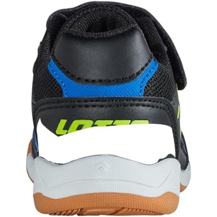 Дитячі кросівки Lotto Soccera T для дітей, 38 EU, чорний/лайм