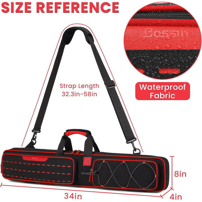 Чохол для кілків BOSSTIN для більярду, 3x4 / 5x5, м'який, з підкладкою, аксесуари для більярду