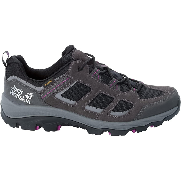 Жіночі туристичні черевики Jack Wolfskin Vojo 3 Texapore Low, 38 EU, Dark Steel Purple