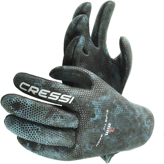 Рукавички для дайвінгу Cressi Tracina/Scorfano Camou (коричневий/зелений), 3 мм неопрен, для дорослих