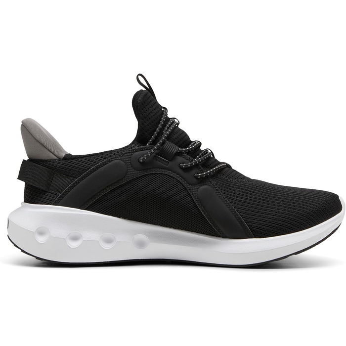 Кросівки для бігу Puma Softride Carson Sliptech унісекс, чорні/білі, розмір 44 EU