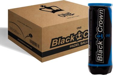 М'ячі для падел-тенісу Black Crown One, коробка 24 шт.