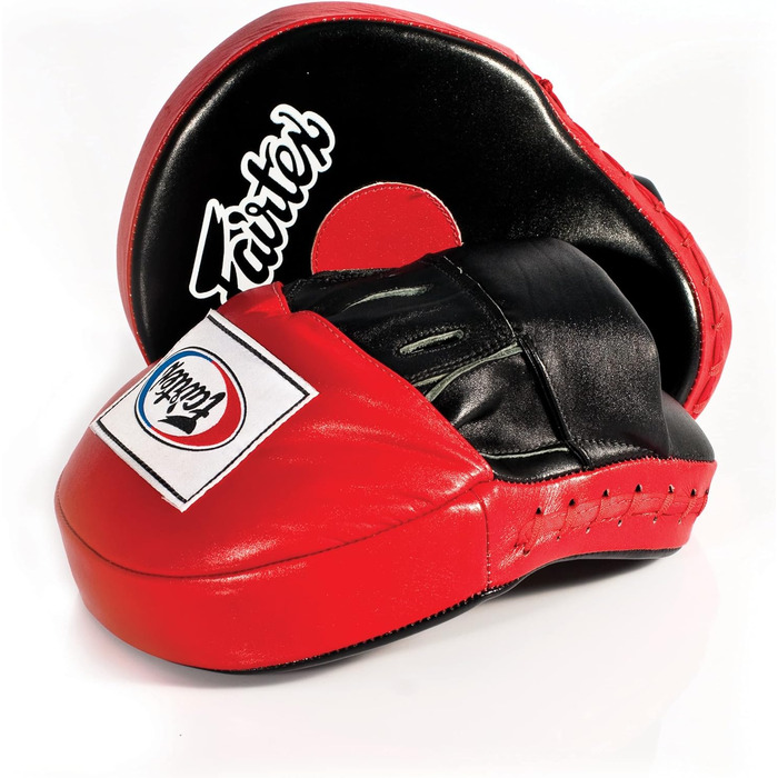 Гнуті лапи для боксу Fairtex FMV9 Ultimate Control, Муай Тай, ММА, тренувальні пади