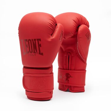 Боксерські рукавички Leone 1947 Red 10 oz унісекс - професійні для тренувань та спарингів