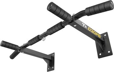 Турнік для підтягувань TREX SPORT TX-030PB настінний, 6 нековзних ручок, петля для боксерського мішка, до 250 кг