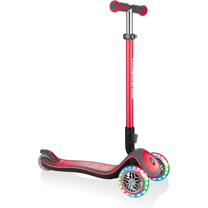 Дитячий самокат Globber Elite Roller, 3 колеса, LED, регульована висота, ABEC 5, для дітей від 3 років
