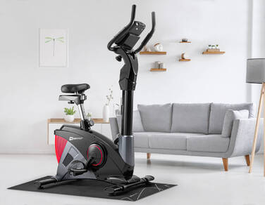 Велотренажер Hop-Sport HS-090H Apollo червоний iConsole+