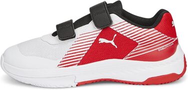 Дитячі спортивні залажні кросівки PUMA Varion V Jr (37.5 EU, білий, чорний, червоний)