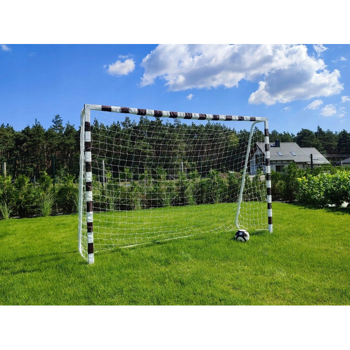 Переносні футбольні ворота Ekspand, сталеві, 300x200x90 см