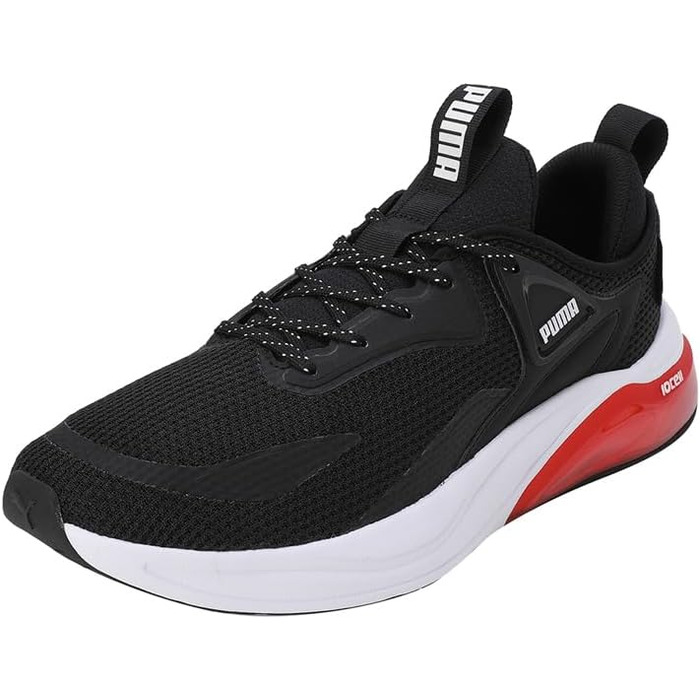 Кросівки для бігу PUMA Cell ThrillRoad - унісекс, 45 EU, чорний/червоний