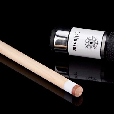 Більярдний кий COLLAPSAR R Serie 147 см, 2-секційний, з ручкою з PU, кленова деревина, білий, 19.5OZ