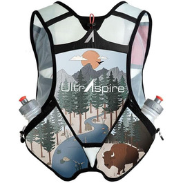 Ultraspire Momentum 2.0 – мінімалістичний гідратор, бігова жилетка 6 л з можливістю встановлення 4 фляг по 550 мл (фляги купуються окремо)