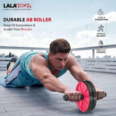 Комплект для домашніх тренувань LALAHIGH 25 в 1: дошка для віджимань, ролик для пресу, еспандер для рук, килимок та скакалка – обладнання для зміцнення всього тіла