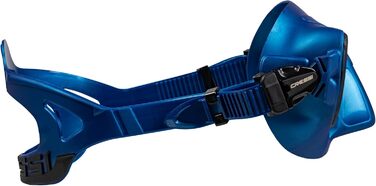 Маска для фрідайвінгу Cressi Atom UNI Blue Metal/Black - професійна маска для підводного полювання