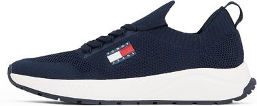 Футболка Tommy Jeans Runner Knitted чоловіча (40 EU, Темно-синій)