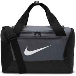 Унісекс спортивна сумка Nike Brasilia 9.5, 25 л, сіра/чорна/біла