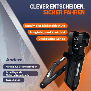 Складане велозамк з кодовим замком - надійний захист вашого велосипеда. Міцний замок з вуглецевої сталі, висока безпека та зручна підставка. Оригінальна модель.
