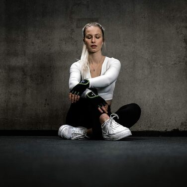 Фитнес рукавички BIOMORPH для жінок та чоловіків | Рукавички для тренувань, бодібілдингу, кросфіту (Army Green, 15.5-17.5 см, XS)